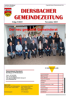 Vorschaubild - Gemeindezeitung05/2015